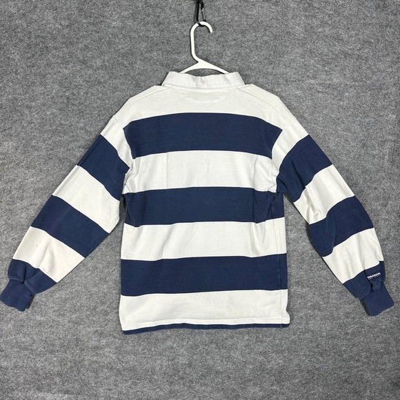 Barbarian Rugby Shirt Hoodie Mens Small Striped Heavy CREW Rowing - Picture 4 of 16